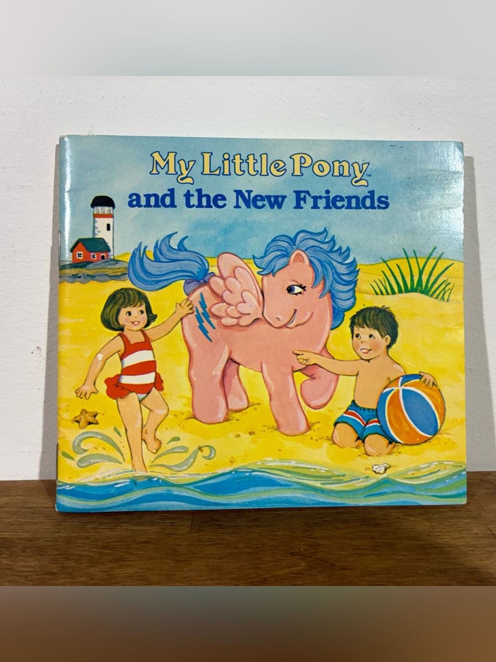 1984 My Little Pony And The New Friends Softcover Vintage Hasbro Book